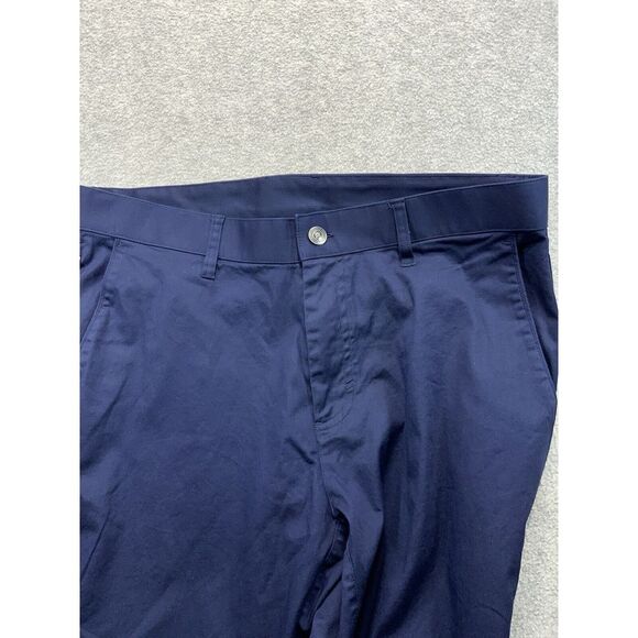 FABLETICS Pants 33x30 Mens Blue The High Side Chino Slim Fit Tapered Stretch - Picture 9 of 12